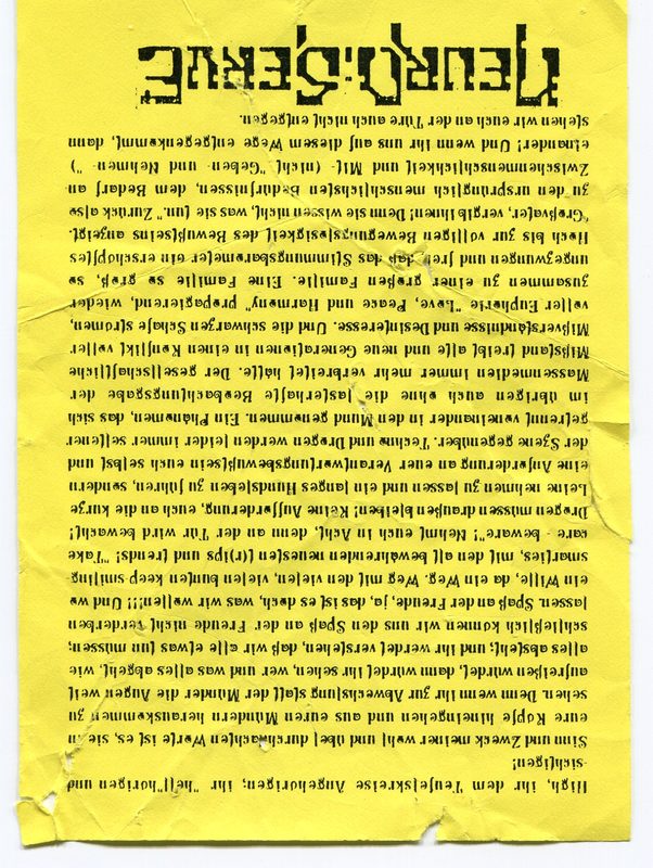Neuroserve Bielefeld · Vereinsflyer