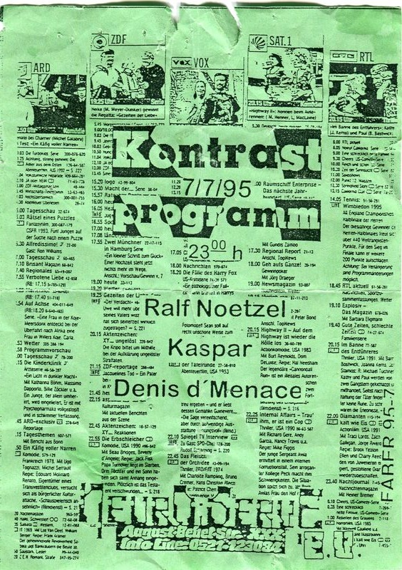 Neuroserve Bielefeld · Vereinsflyer