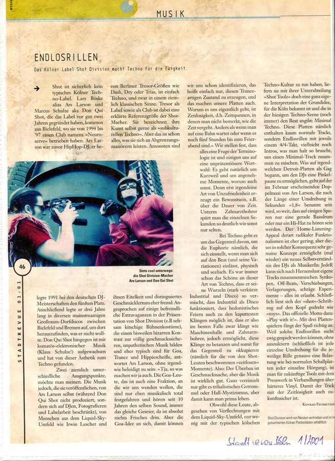 ELF Köln — Die Macht der Rille