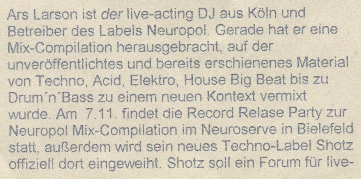 Pressekritik · Koelner
