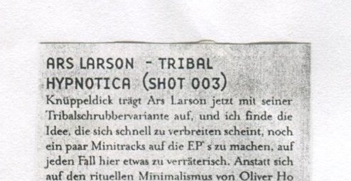 DE:BUG 06/99 · Tribal Hypnotica Shot 003